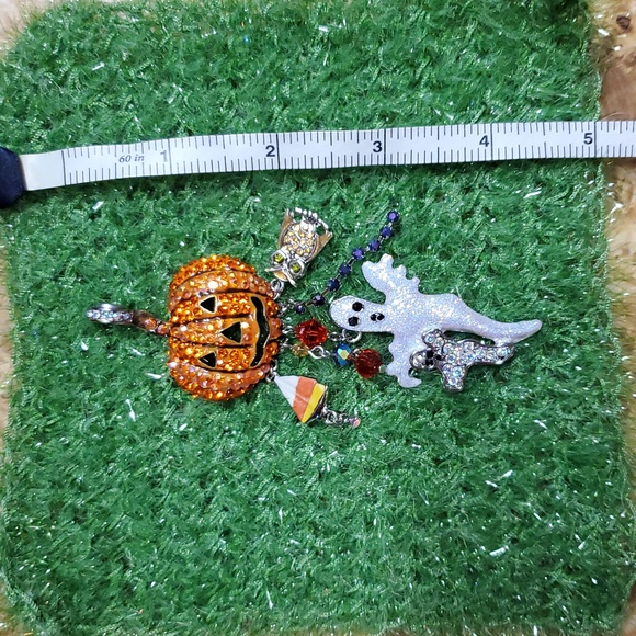 Kirks Folly Enchanted Collection Pumpkin Pendant - Picture 9 of 9